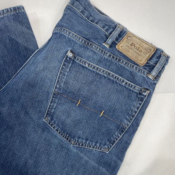 Ralph‎ Lauren Jeans Varick Slim Straight Leg Men’s Size 40x32 - Picture 2 of 15